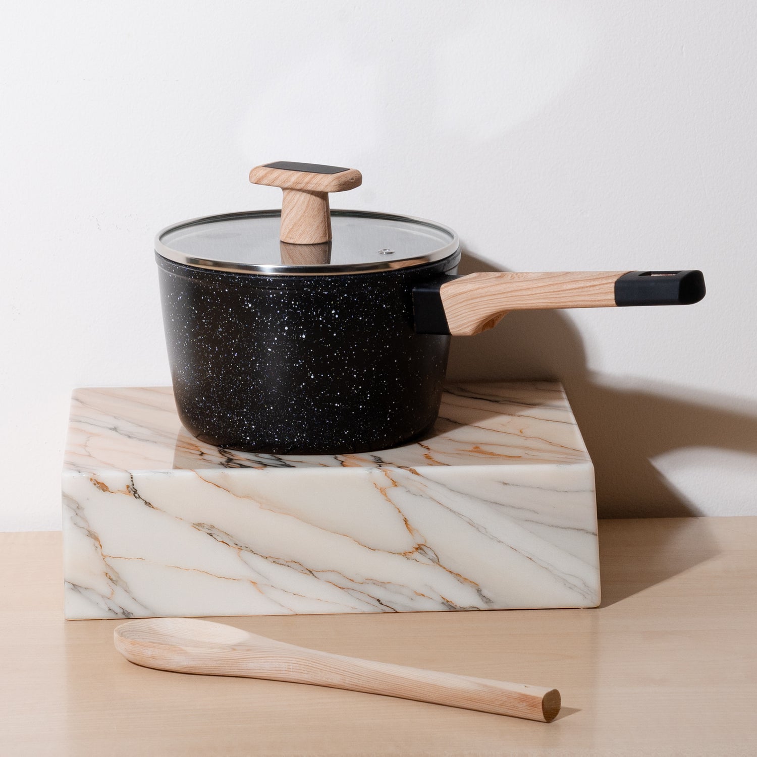 Ceracook Ceramic Sauce Pan 1.75L with Glass Lid