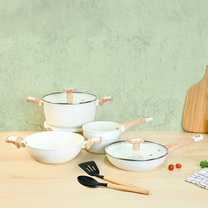 Ceracook Granite Ceramic Cookware Set of 4pcs