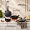 Aura Granite Cookware Set of 4pcs