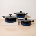 Aura Granite Cookware Set of 3pcs