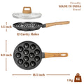 CeraStone Granite Appam Maker Pan