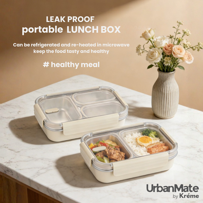 UrbanMate Lunch Box 4C Ivory