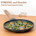 CeraStone Granite Appam Maker Pan