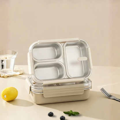 UrbanMate Lunch Box 4C Beige