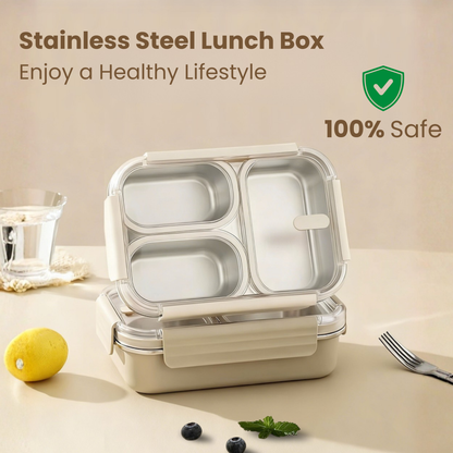 UrbanMate Lunch Box 2C Beige