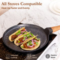 Cerastone Granite Tawa with Wooden Handle