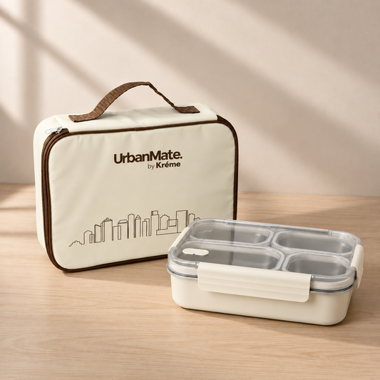UrbanMate Lunch Box 4C Ivory