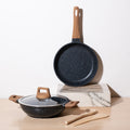 CeraStone Granite Cookware Set 5 Pieces