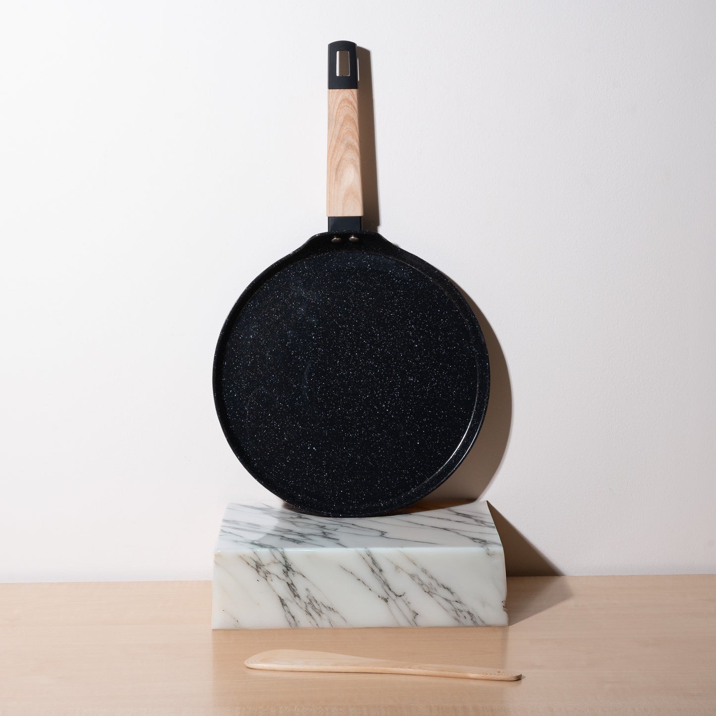 Ceracook Granite Ceramic Flat Tawa 28cm Olive Green