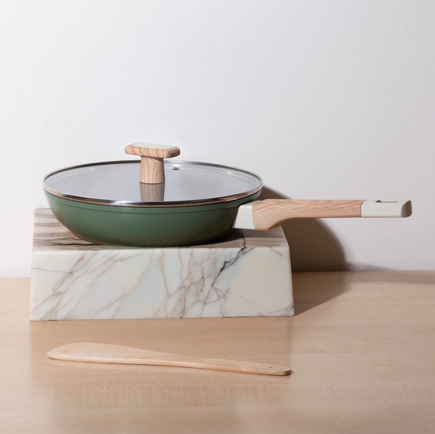 Ceracook Ceramic Frypan 1.8L with Glass Lid