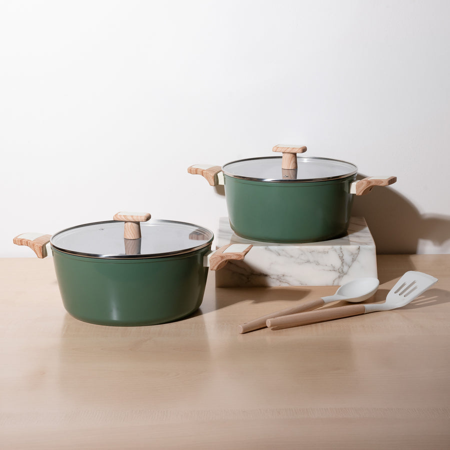 Ceracook Ceramic Casserole Cookware Set of 2pcs