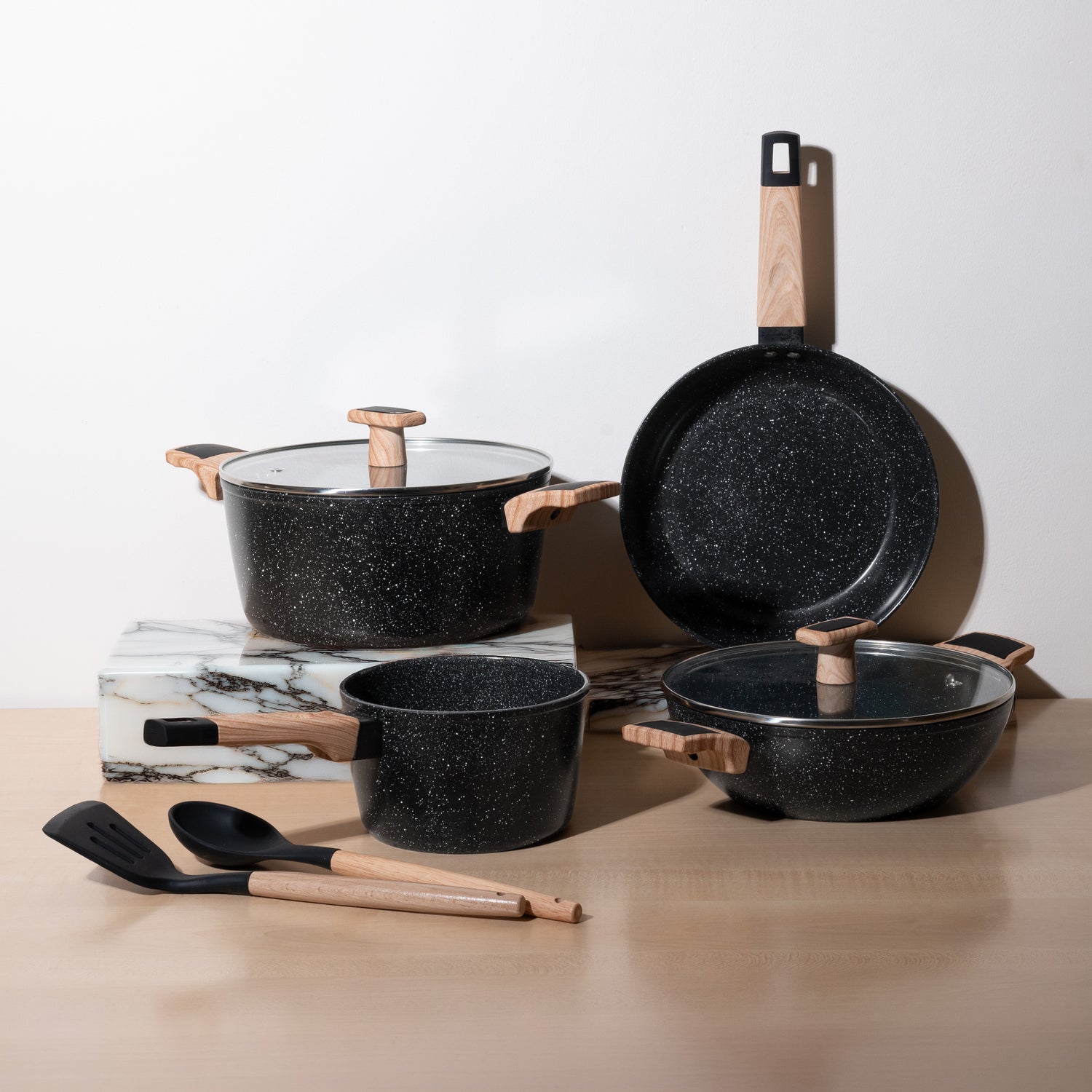 Ceracook Ceramic Cookware Set of 4pcs