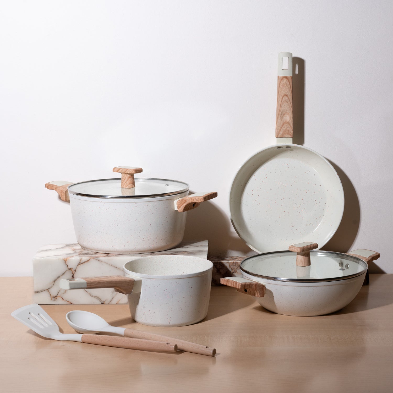 Ceracook Ceramic Cookware Set of 4pcs