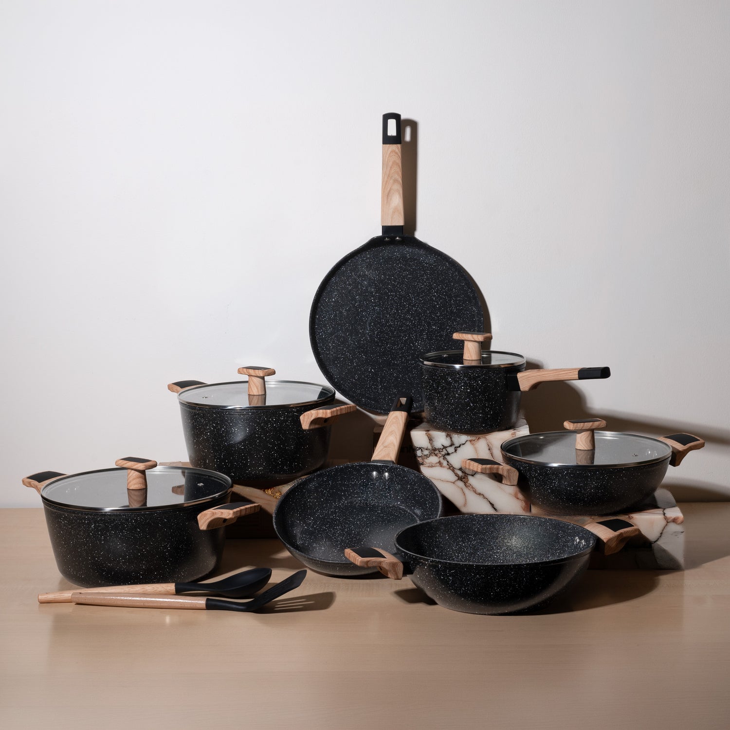 Ceracook Ceramic Cookware Set of 7pcs