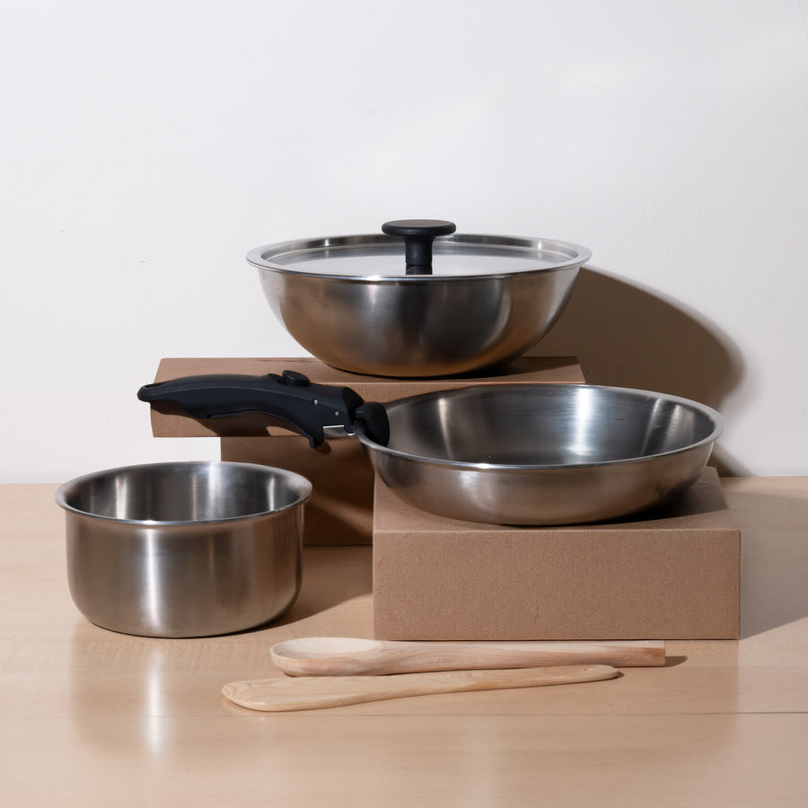 TriClad Cookware Set of 7pcs