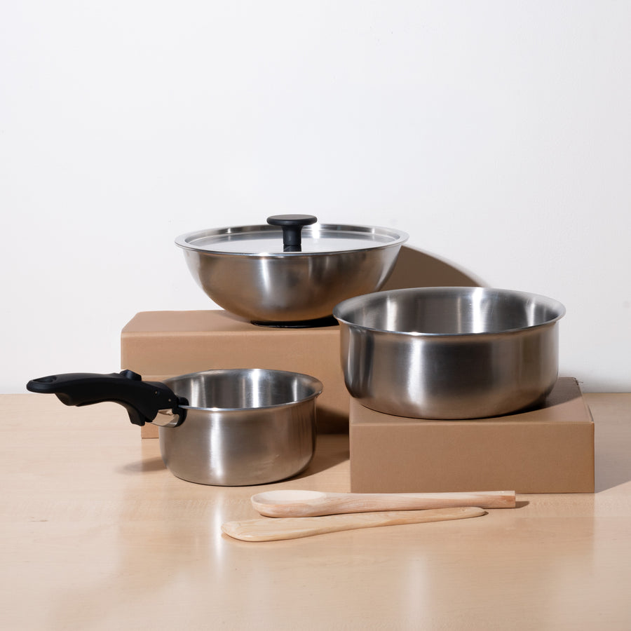 TriClad Cookware Set of 7pcs