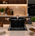 Ceracook Ceramic Casserole with Glass Lid