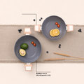 Ceracook Ceramic Kadhai Cookware Set of 2pcs