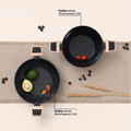 Ceracook Ceramic Kadhai Cookware Set of 2pcs