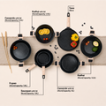 Ceracook Ceramic Cookware Set of 7pcs