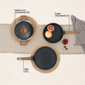 CeraStone Granite Cookware Set 6 Pieces