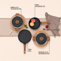 CeraStone Granite Cookware Set 8 Pieces