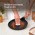 Cerastone Granite Tawa with Wooden Handle