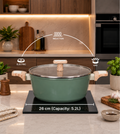 Ceracook Ceramic Casserole with Glass Lid