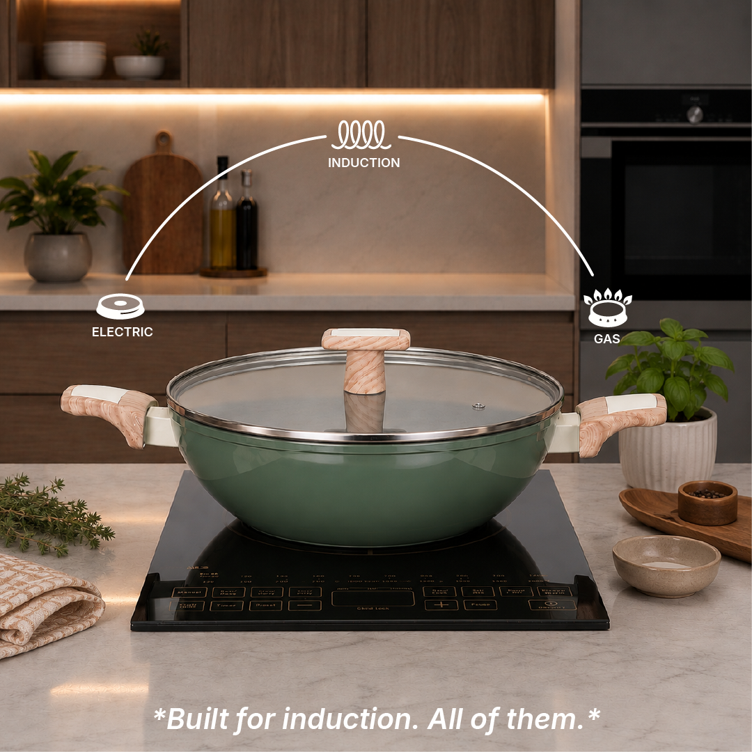 Ceracook Granite Ceramic Cookware Set of 4pcs
