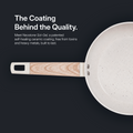 Ceracook Ceramic Frypan 1.8L with Glass Lid