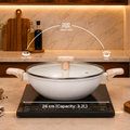 Ceracook Ceramic Kadhai with Glass Lid