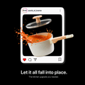Ceracook Ceramic Sauce Pan 1.75L with Glass Lid