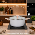 Ceracook Ceramic Casserole Cookware Set of 2pcs